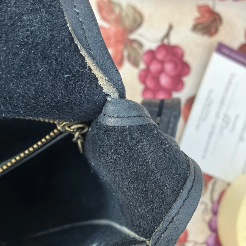 Coach Vintage “Baby” NYC Courier Navy RARE 9505 - Picture 8 of 9